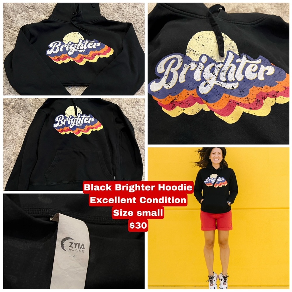 EUC ZYiA Brighter Hoodie